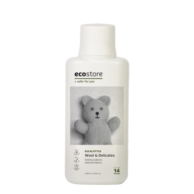 Ecostore น้ำยาซักผ้าสูตรอ่อนโยน กลิ่นยูคาลิปตัส Delicates and Wool Wash - Eucalyptus Scent (500 ml)