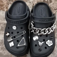 คริสตัลเพชรหัวเข็มขัด Croc Charms Designer DIY Pins คลิปรองเท้า Decaration สำหรับ Croc กางเกงยีนส์ป้าย Clogs เด็กผู้หญิงของขวัญ