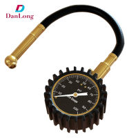 DANLONG STORE Tire Pressure Gauge (0-100 PSI) ANSI Certified Tire Gauge 2 Inch Large Dial Air Pressure Gauge Meter