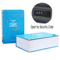 18x11.5x5.5cm Combination Lock Hidden-Safe Box Safe Box Strongbox Steel Simulation Book Home Office Money Phone Safe Storage Box