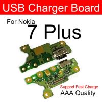 บอร์ดตัวชาร์จไมโครโฟน Usb สำหรับ Nokia 2.1 3.1 6 6.1 7 7.1 X5บวกแจ็คชาร์จไมโคร Usb สายแพส่วนสายเคเบิลที่หักงอได้บอร์ดเชื่อมต่อ