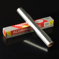 Kitchen Oil-proof Waterproof Stickers Aluminum Barbecue Tin Foil Household BBQ Oven Baking Paper Wrapped Turkey ToolsAdhesives Tape