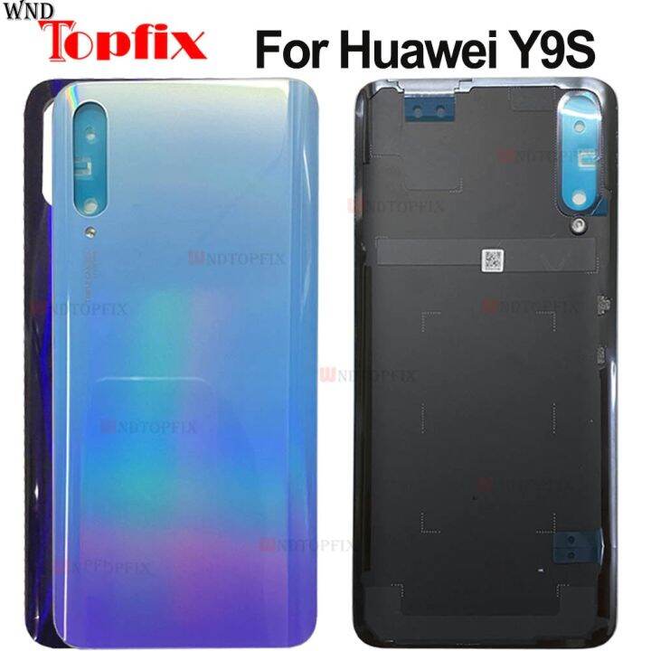 new-back-cover-case-back-battery-cover-housing-for-huawei-y9s-back-cover-p-smart-pro-2019-battery-back-rear-glass-cover-replacement-parts