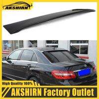 Mercedes E class w212 4-door carbon fiber Lorinser style rear trunk wings roof spoiler for benz 2010-2015