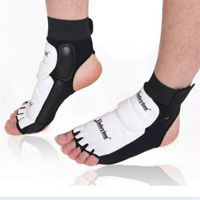 ถุงเท้าป้องกันสำหรับปลอกรัดป้องกันบาดเจ็บผ้ารัดข้อเท้า1คู่ MMA/มวยไทย/ชกมวย