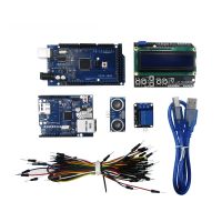 【YD】 Mega 2560 r3  kit   HC-SR04  breadboard relay module  W5100 UNO 1602 Keypad