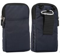 ☜☸✆ Phones Pouch Outdoor 3 Pockets 2 Zippers Wallet Case Belt Clip Bag for Xiaomi Redmi Note 8 pro K20 Note 7 8A 7A Mi Max 3 Max 2
