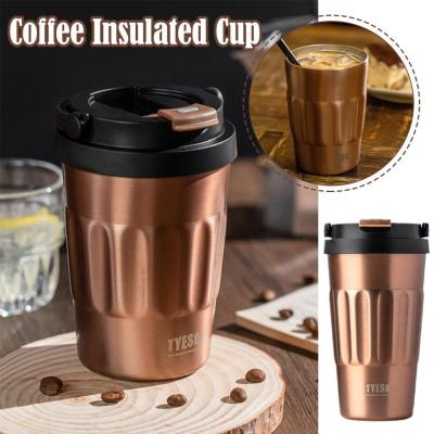 500ML Double Wall Large Capacity Insulated Vacuum Flask Tumbler Portable Bottle V0R5