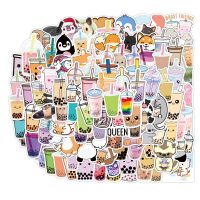 【hot】☃◎  100PCS Cartoon Stickers Pack for Teas Decal Sticker To Stationery Luggage Laptop