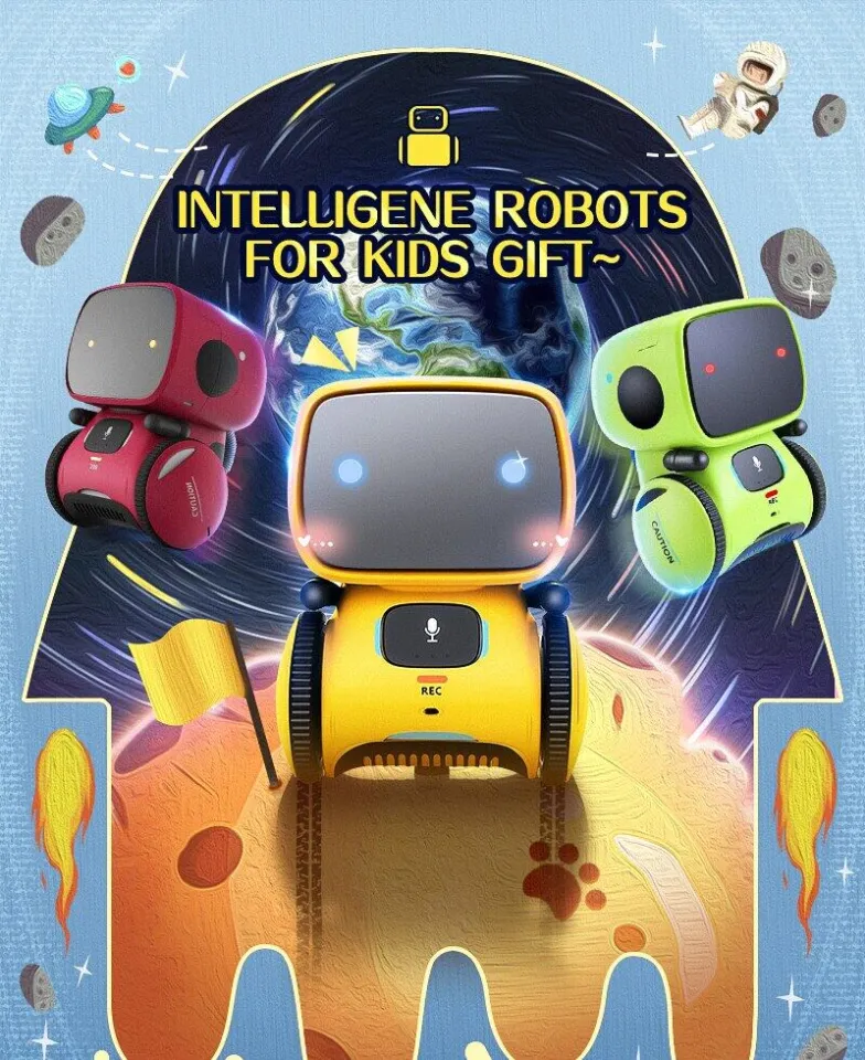 Emo Robot Intelligent Toy AI Robot Desktop Pet Emo English