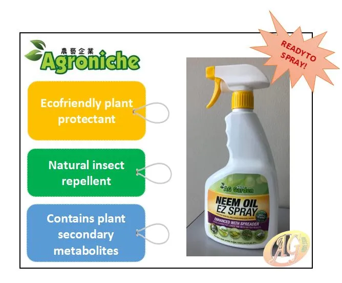 AG Ferti Neem Oil EZ Spray, ReadytoSpray (500ML) 100 Organic