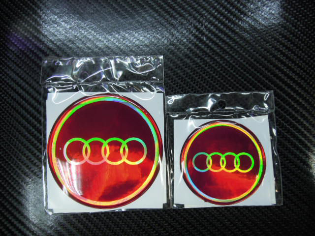 สติ๊กเกอร์เทเรซิ่นนูนอย่างดี-โลโก้-ออดี้-logo-audi-ติดรถ-แต่งรถ-sticker-ติดดุมล้อ-กลม-สติ๊กเกอร์-สติกเกอร์-ดุมล้อ