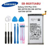 agapi SAMSUNG Orginal EB-BG975ABU 4100mAh Battery For Samsung Galaxy S10 Plus S10 SM-G975F/DS SM-G975U/W G9750 Mobile Phone Tools