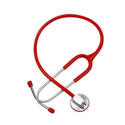 【Innovative】 หูฟังทางการแพทย์หัวเดียว,หูฟังหัวใจน่ารักระดับมืออาชีพ Estetoscopio พยาบาลนักเรียนที่มีป้ายชื่อ