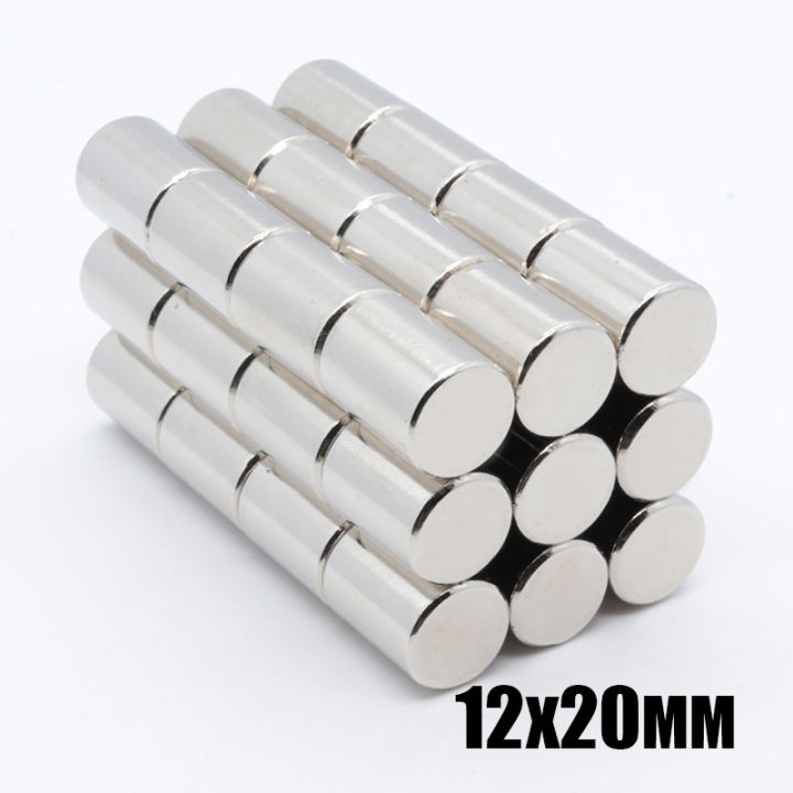 1ชิ้น-แม่เหล็กแรงสูง-12-20มิล-ทรงกระบอก-12x20มิล-magnet-neodymium-12x20mm-แม่เหล็ก-12-20mm-ติดหนึบ-ติดทน-แม่เหล็กนีโอไดเมียม