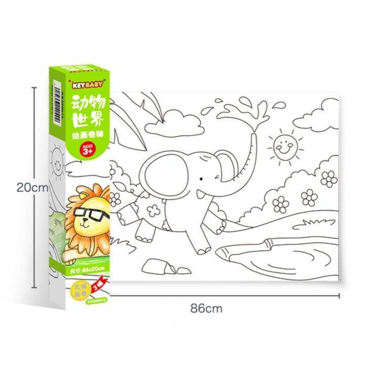 children-coloring-paper-roll-diy-drawing-roll-color-filling-paper-graffiti-scroll-paper-cut-for-kids-painting-educational-toy