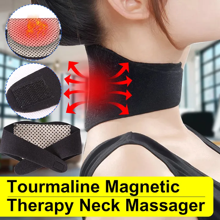 2 Colors Tourmaline Therapy Neck Massage Device To Relieve