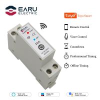 1P 1P N WiFi Smart Circuit Breaker Time Relay Switch Voice Remote Control by Tuya Smart Life App for Alexa Google Home Assistant