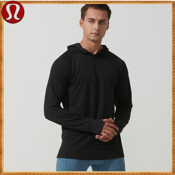 Men's running hoodie clearance with thumb holes