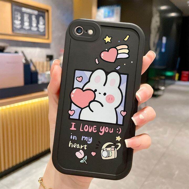 เคส-iphone-6-6s-7-8-plus-2020-2022-ภาพวาดสีน้ำมันน่ารักกรณีโทรศัพท์-xxxpn