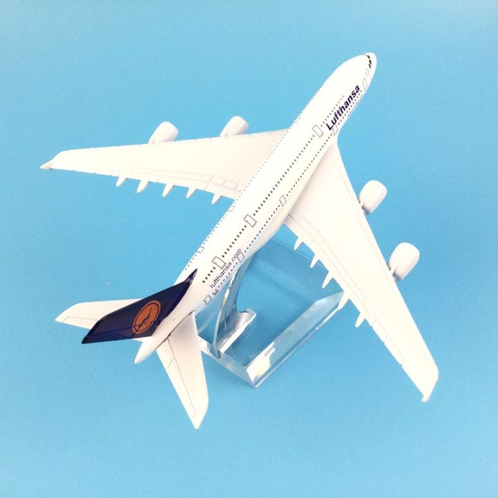 ภาพสีสีเครื่องบินโดยสาร-a380เครื่องบินจำลองเครื่องบิน-lufthansa-a380อัลลอยด์จำลองขนาด16ซม-เครื่องบินจำลองเครื่องบินจำลองสำหรับของเล่น-ks-ของขวัญวันคริสต์มาส