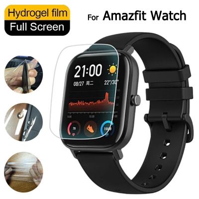 Hydrogel Protective Film For Huami Amazfit GTS 2 mini 2E Full Screen Protector For Amazfit POP Pace Verge T-Rex Pro Accessories
