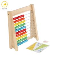 Perfk การเรียนตัวเลข Abacus ของเล่นช่วยการนับการศึกษาสำหรับเด็กก่อนวัยเรียน