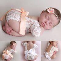 【hot】□❈  Baby Romper Deep V Backless Newborn Photo Photograph Props Toddler Hollow Bow-knot Design Fotografia Accessories