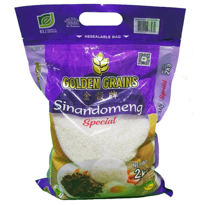 HOT XYQBB Golden Grains Sinandomeng Rice 2kg (Bundle of 2) | Lazada PH
