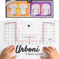 ๊๊[ของแท้ จดสิทธิบัตร] Urboni T-Shirt Ruler Guide ไม้บรรทัดมาร์คตำแหน่งเสื้อสกรีน Standard Size (Original Design)