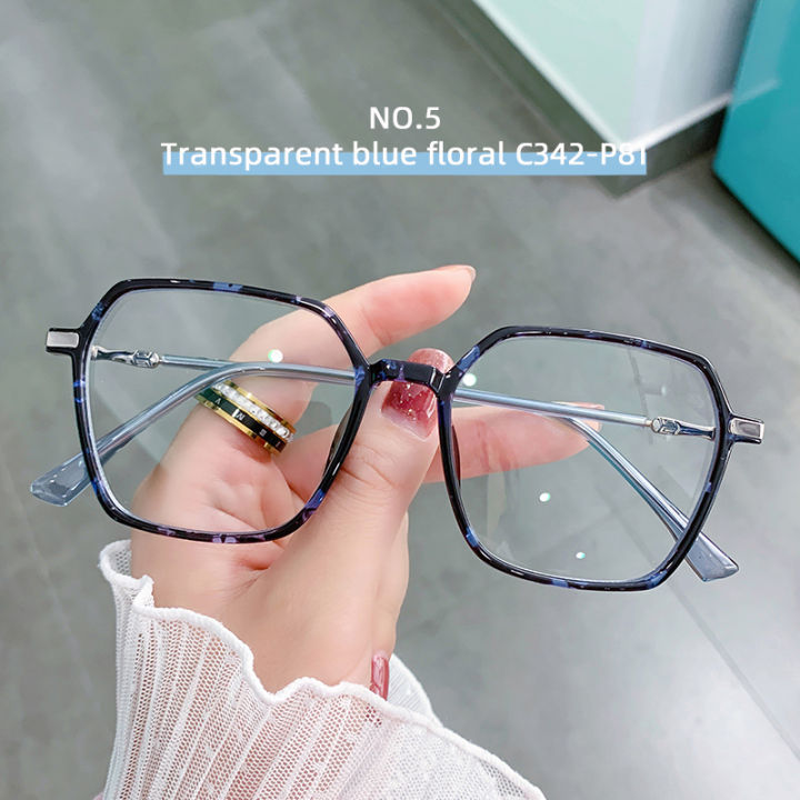 พร้อมกล่อง-kateluo-lk307ผู้ชายและผู้หญิงแว่นตาป้องกันแสงสีฟ้าเดียวกัน-tr90ตาข่ายสีแดงกระจกแบนขนาดใหญ่ป้องกันแสงสะท้อนรอบใบหน้ากรอบแว่นตา