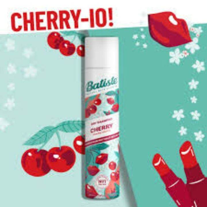 New Packaging BATISTE DRY SHAMPOO Cherry 200ml Lazada PH