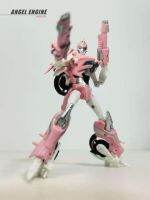 NEW Transformation APC-ของเล่น First Edit หญิง TFP สีฟ้าสีชมพู Angel Engine Arcee รถจักรยานยนต์ Action Figure พร้อมกล่อง