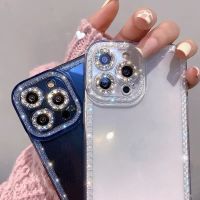 Shiny Silicone Case Iphone 13 Pro Max Transparent Iphone 13 Case Diamonds - Luxury - Aliexpress