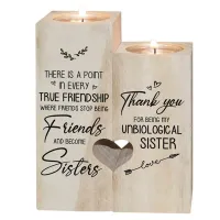 Double-Sided Printed Candle Holder- Candle Birthday Gift Christmas Gift for