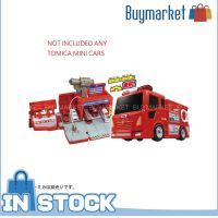 [ของแท้] Takara Tomy Tomica World - Transform Fire Truck Fire Station (ไม่รวมรถยนต์)