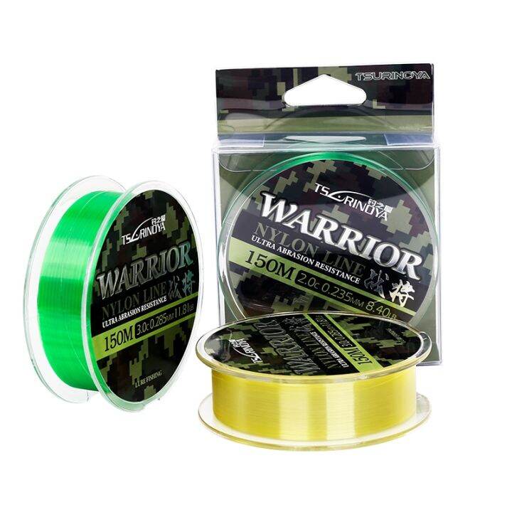 tsurinoya-150m-nylon-fishing-line-durable-monofilament-rock-sea-fishing-line-0-165-0-285lb-strong-smooth-long-casting-carp-wrie