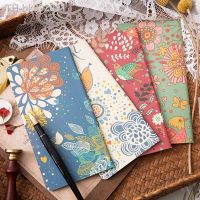 ♣┅ Mini Flower Notebook Blank Paper Notepad Colorful Bird Patterns Memo Pads Portable Journal For Office School Students