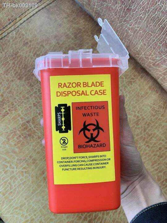 waste blade storage box used blade recycling bucket Razor
