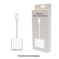 Lightning to USB 3 Camera Reader Adapter Data Sync Cable For iPhone X 6 7 8 IPAD