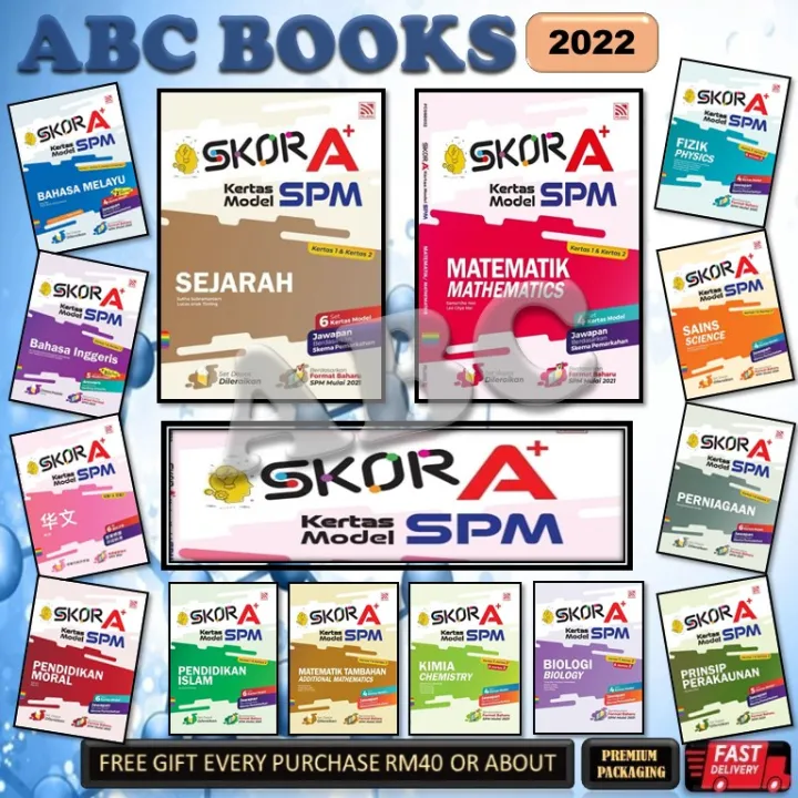 BUKU LATIHAN ULANGKAJI 2022/2021 KERTAS MODEL SKOR A+ SPM SET MODEL
