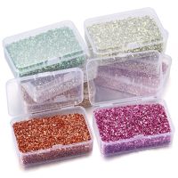 30-80g Crushed Glass Stones Resin Filling for DIY Epoxy Resin Silicone Mold Irregular Broken Stone Nail Art Epoxy Crafts Filler Decanters