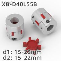 XB D40L55B Three Jaws Coupler Aluminium Plum Flexible Shaft Coupling Motor Connector CNC Flexible Couplings 15mm-22mm