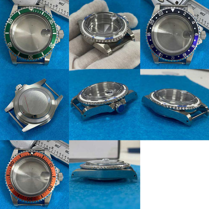 Retro Magnifying Glass Watch Case 39.5MM Stainless Steel Watch Case for ...