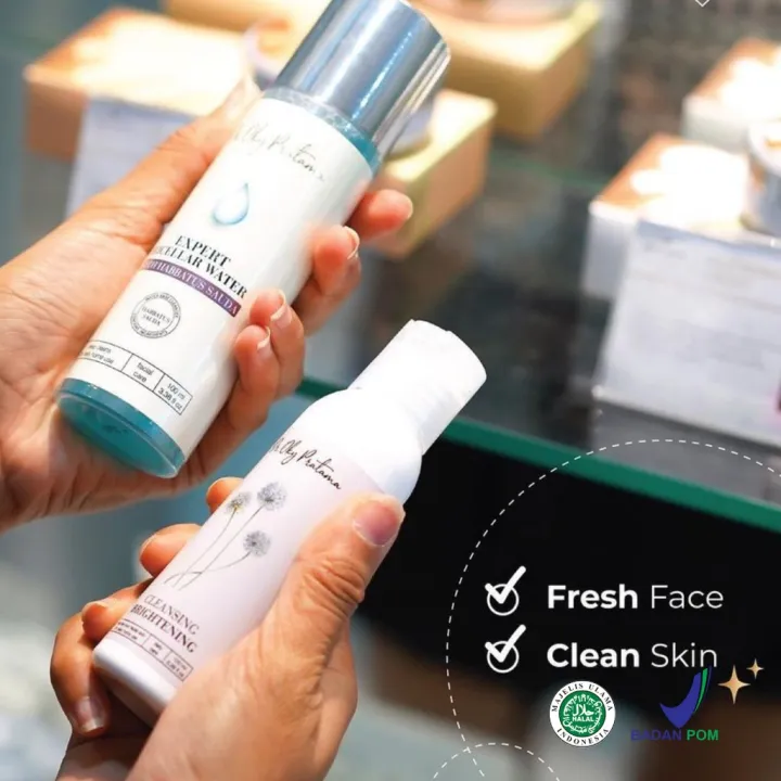 BENINGS DOUBLE CLEANSING MICELLAR WATER, MILK CLEANSER ACNE, MILK