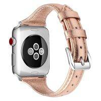 【✆HOT】 KDS MALL หนังเพรียวบาง15สีสำหรับสายคาด Apple Watch 3 2 1 38/42มม. สายกีฬาแฟชั่นสำหรับผู้หญิงสายนาฬิกาบางสำหรับ Iwatch4 40มม./44มม.