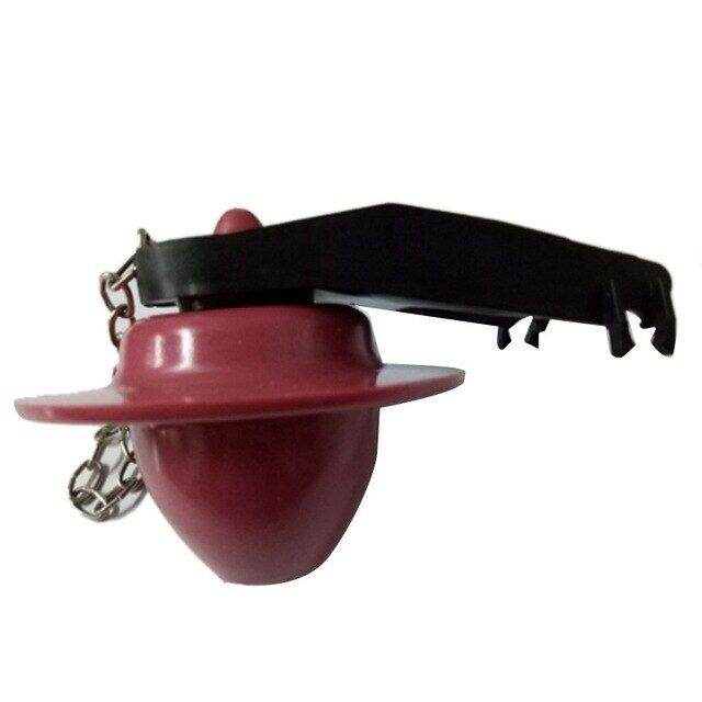 Toilet Tank Stopper Rubber Flap Cover Water Stop Leather Stopper Pull