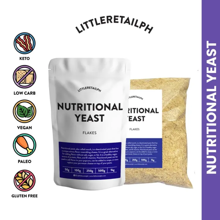 【new】 Nutritional Yeast Flakes Low Carb Keto Approved Lazada PH