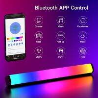 สมาร์ท LED RGB Light Bar Symphony Lamp Bluetooth APP ควบคุมเพลง Rhythm Ambient Lights ห้องเล่นเกมทีวีคอมพิวเตอร์เดสก์ท็อป Lamp