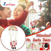 FunToys การตกแต่งคริสต์มาสของเล่นคริสต์มาสซานตาคลอสร้องเพลงและเต้นไฟฟ้าสำหรับประตูหน้าต่างต้นคริสต์มาส